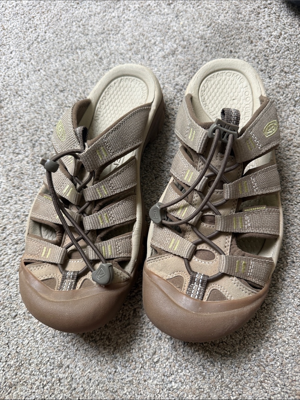Keen Waterproof Closed-Toe Sandals - Brown